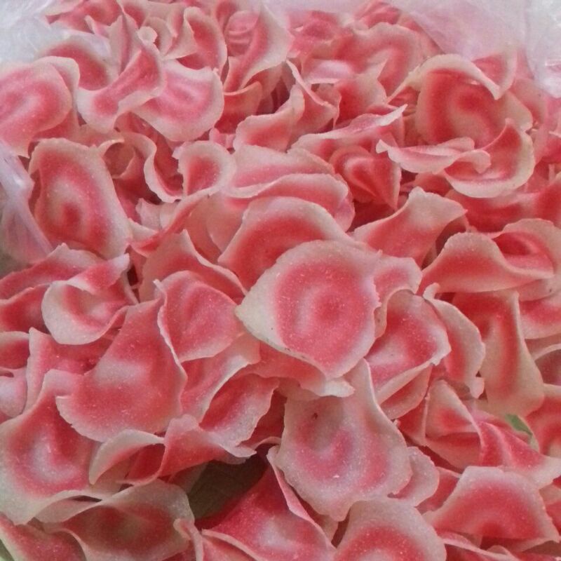 

Krupuk Kromolio Singkong Banyuwangi, Krupuk Singkong Mentah, 200 gram