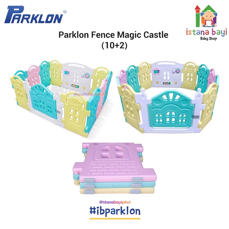 Parklon Fance Magic Castle 10+2 / Pagar Bayi