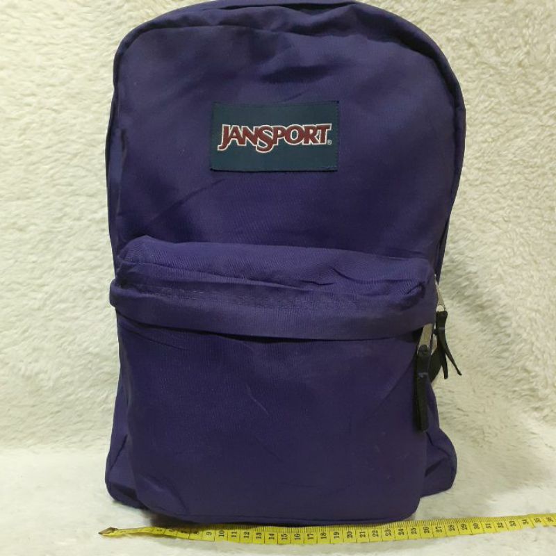 Tas Ransel Second / Preloved / JANSPORT Backpack Ungu / Bekas.