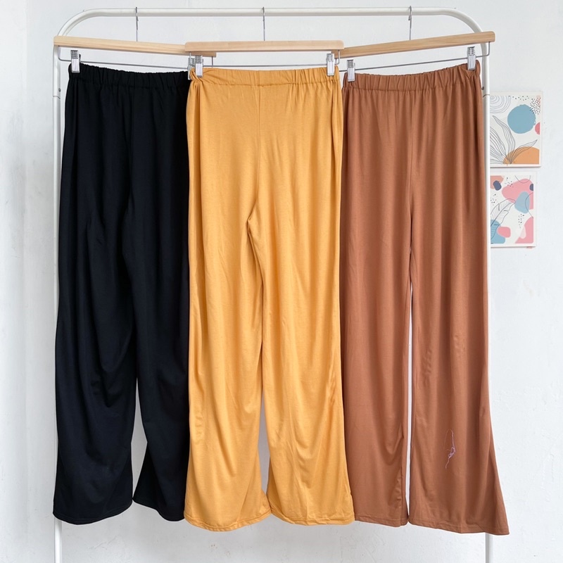 Fiyu Comfy Kulot Long Pants 11C-Rdm