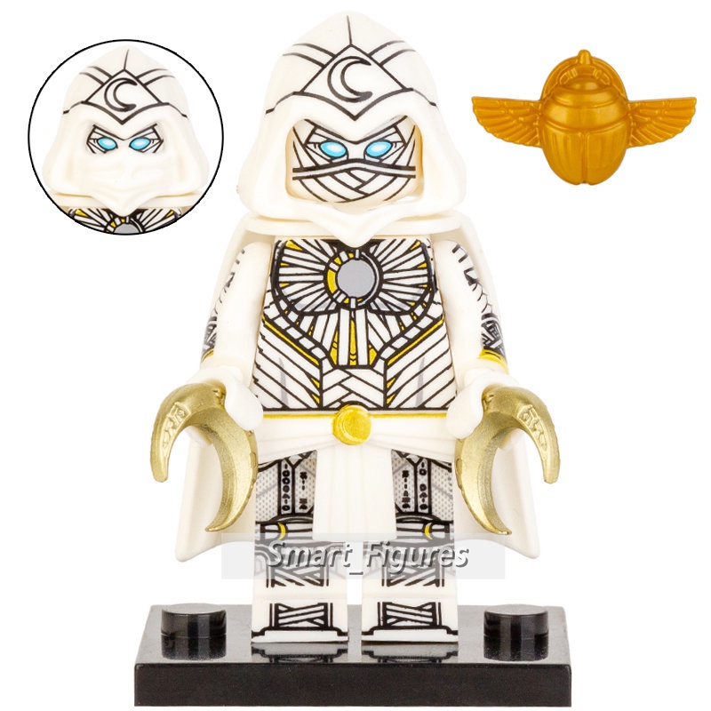 Mainan Action Figure Minifigure Poseidon Trient Peerless Blade Dart Moon Knight