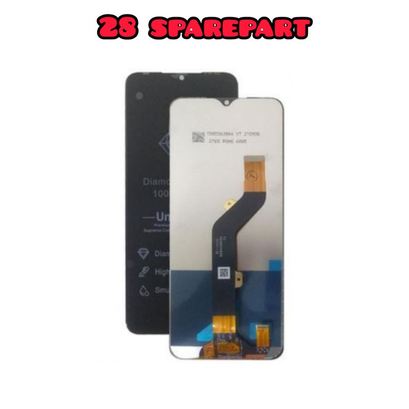 Lcd fullset / lcd touchscreen infinix x689 / hot 10s / tecno spark 7p original