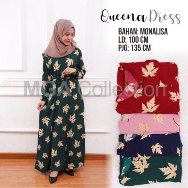 GAMIS SILVI MONALISA/RAHMA OLSHOP
