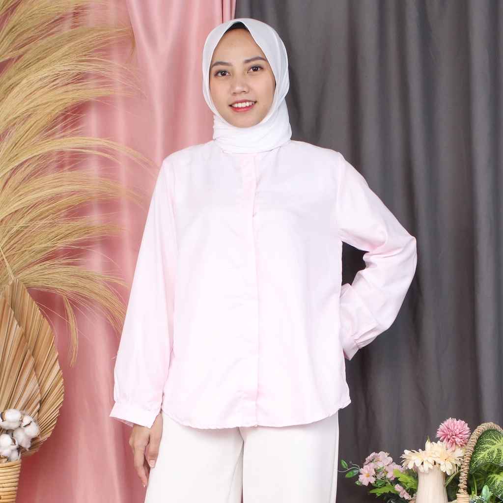 RX - Blouse Keyra // Blouse Wanita -BN-SOFTPINK