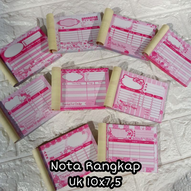 

Nota Olshop / Nota Rangkap UK 10x7,5