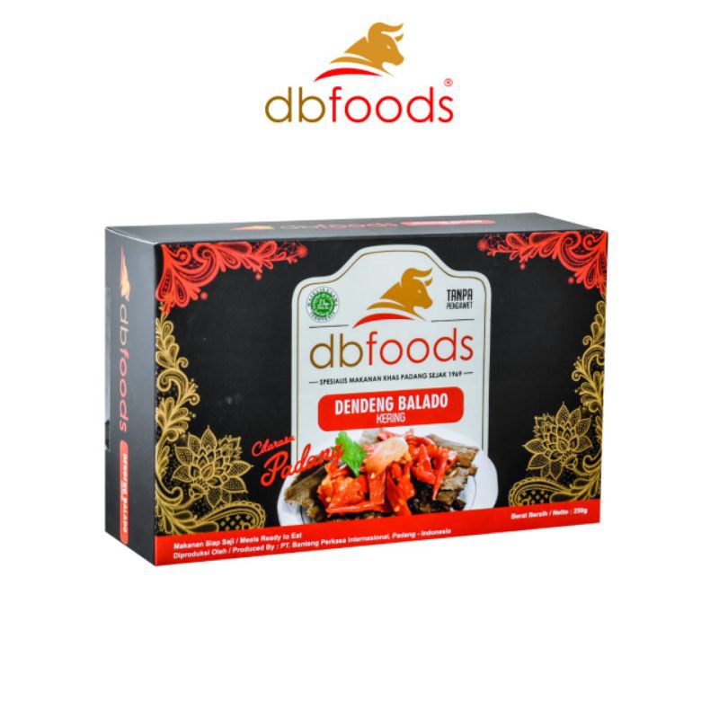 

Dendeng Balado Kering 250gr - DB Foods