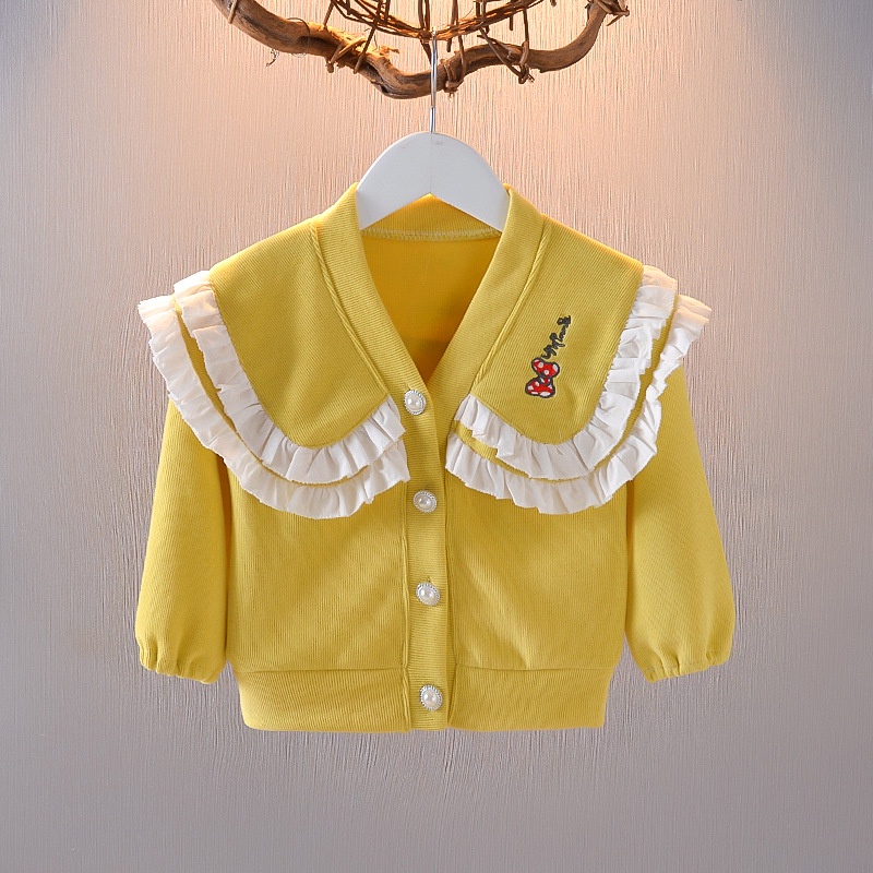 【Baru Datang!!】(0-4Tahun) WT04 Sweater anak cardigan jaket anak perempuan Katun fashion anak IMPOR