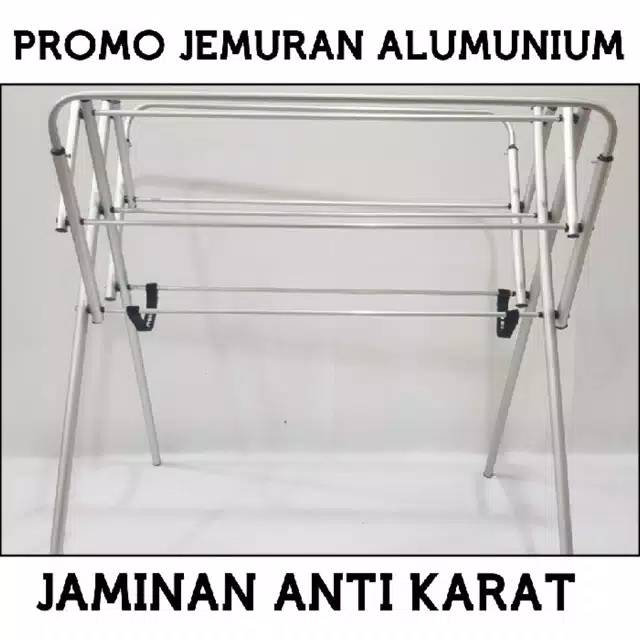 JEMURAN ALUMUNIUM ATAU STAINLESS JEMURAN PAKAIAN LIPAT MURAH BERKUALITAS  ANTI KARAT