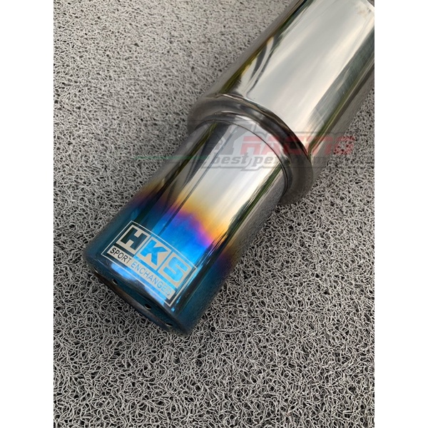 Knalpot Mobil Racing HKS Dronel Biru Agya Brio Avanza Xenia Jazz Corolla Civic  Dll