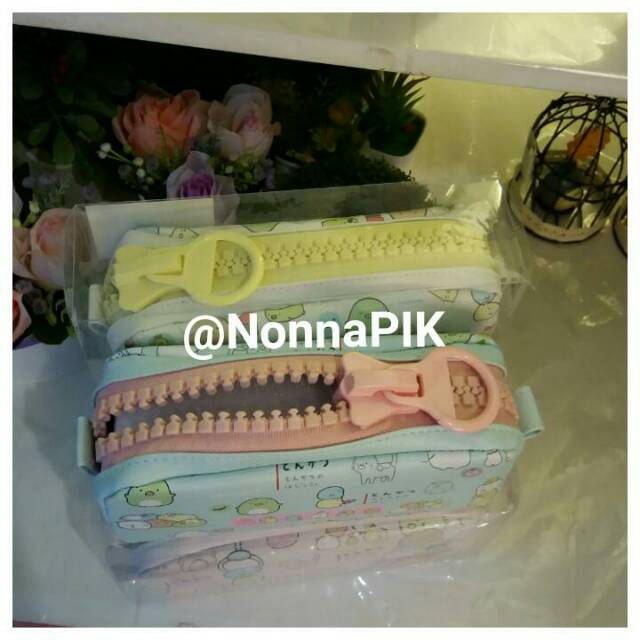 Tempat Pensil - Pencil Pensil Case Box Sumikko Gurashi Seleting Besar Kecil ORIGINAL Made in Japan