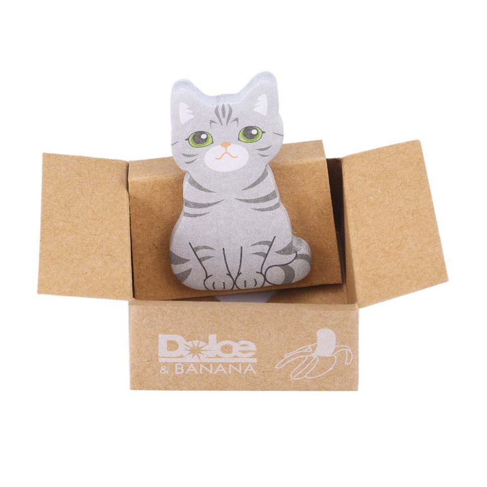 3c Sticky Notesmemobookmark Motif Kartun Kucing Lucu Imut Multi Warna Untuk Perlengkapan Sekolah Shopee Indonesia