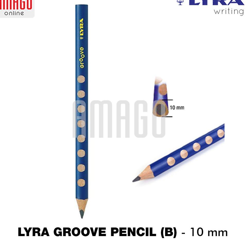 

cb✷Best Product✴➫ LYRA GROOVE PENCIL JUMBO (B) - BLACK - 10 MM - 1870101 58 ➫