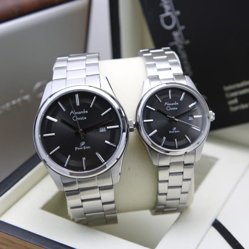 AC1027 Jam Tangan Couple Alexandre Christie AC 1027 Original