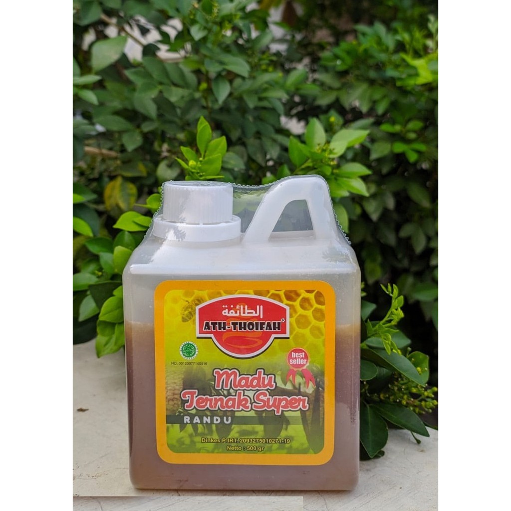 

Madu Ternak SUPER nektar Randu 500gr 100% Murni dan Original Athoifah