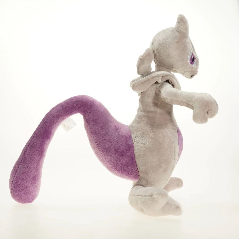 Lanfy Mewtwo Boneka Pokeball Bahan Plush 25cm Untuk Hadiah Ulang Tahun