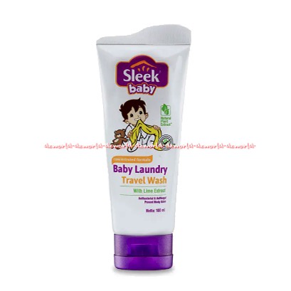 Sleek Baby Laundry 100ml Travel Wash Sabun Cuci Baju Pakaian Bayi Anak Saat Travelling Berpergian Sleekbaby Sleeks