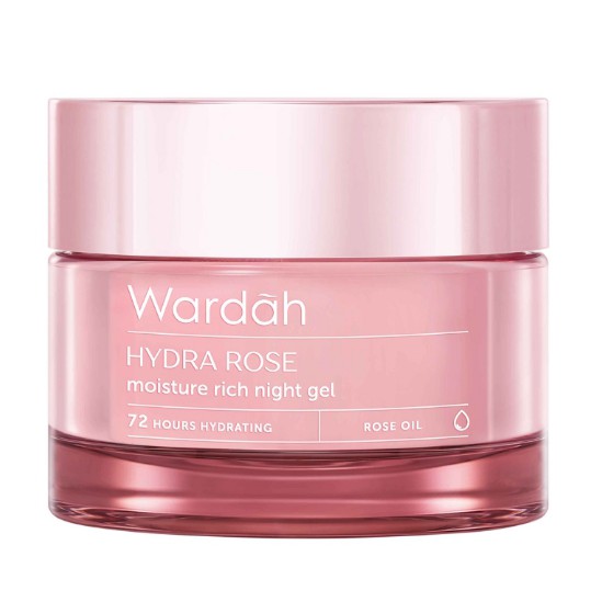 Wardah Hydra Rose Moisture Rich Night Gel