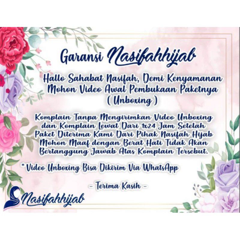 Nasifah Hijab2 - Hijab Sport / NONPET OLAHRAGA TALI Matt Jersey hijab sport