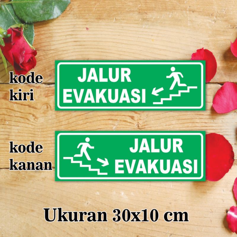 

STIKER JALUR EVAKUASI TANGGA