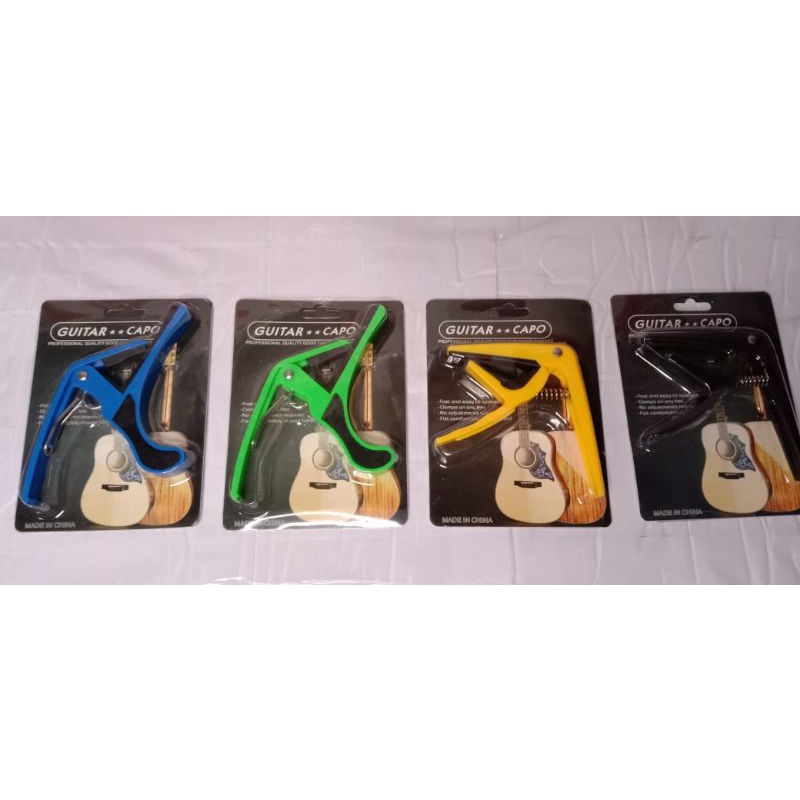 original pilter capo guitar akustik klasik elektrik