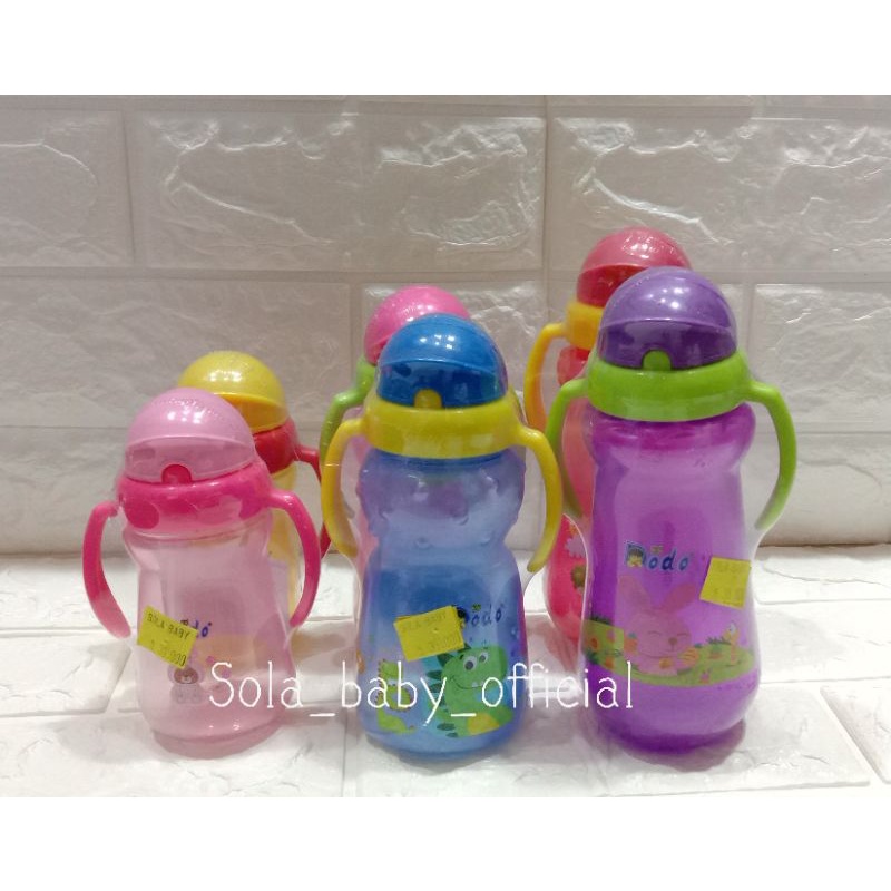 Botol Minum Pipet Dodo/Botol Minum Sedotan anak