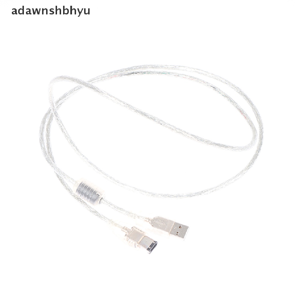 Kabel Convertor Adapter Kabel Kabel adawnshbhyu 1x Firewire Ieee13946 6pin Male To USB 2.0 Male