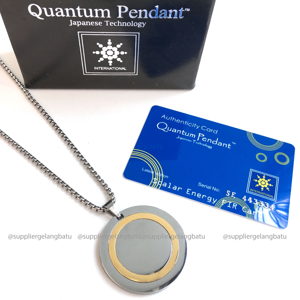 KALUNG KESEHATAN quantum Pendant BIO C GOLD GERMANIUM bersertifikat