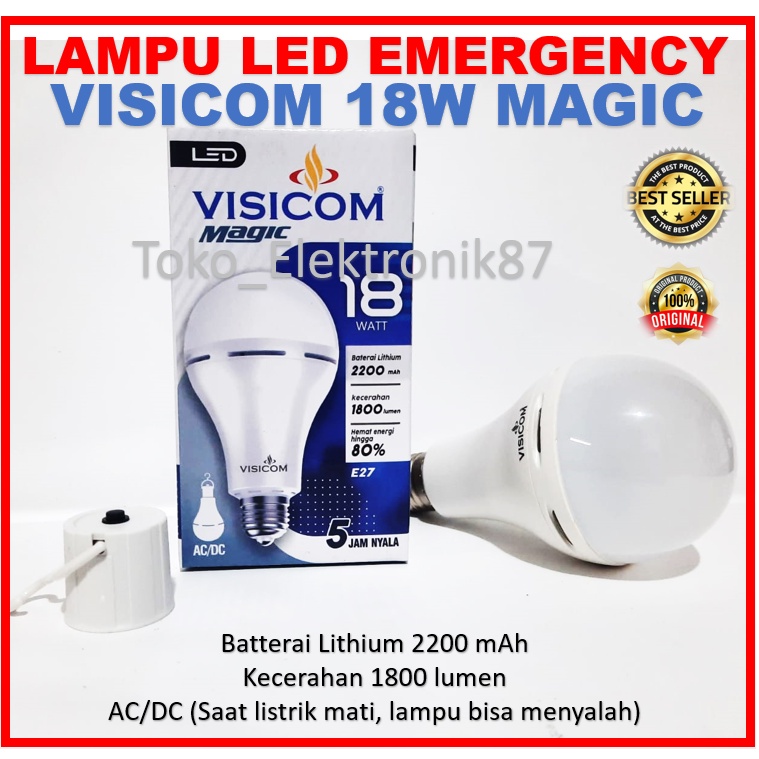 Lampu Led Magic Visicom Emergency