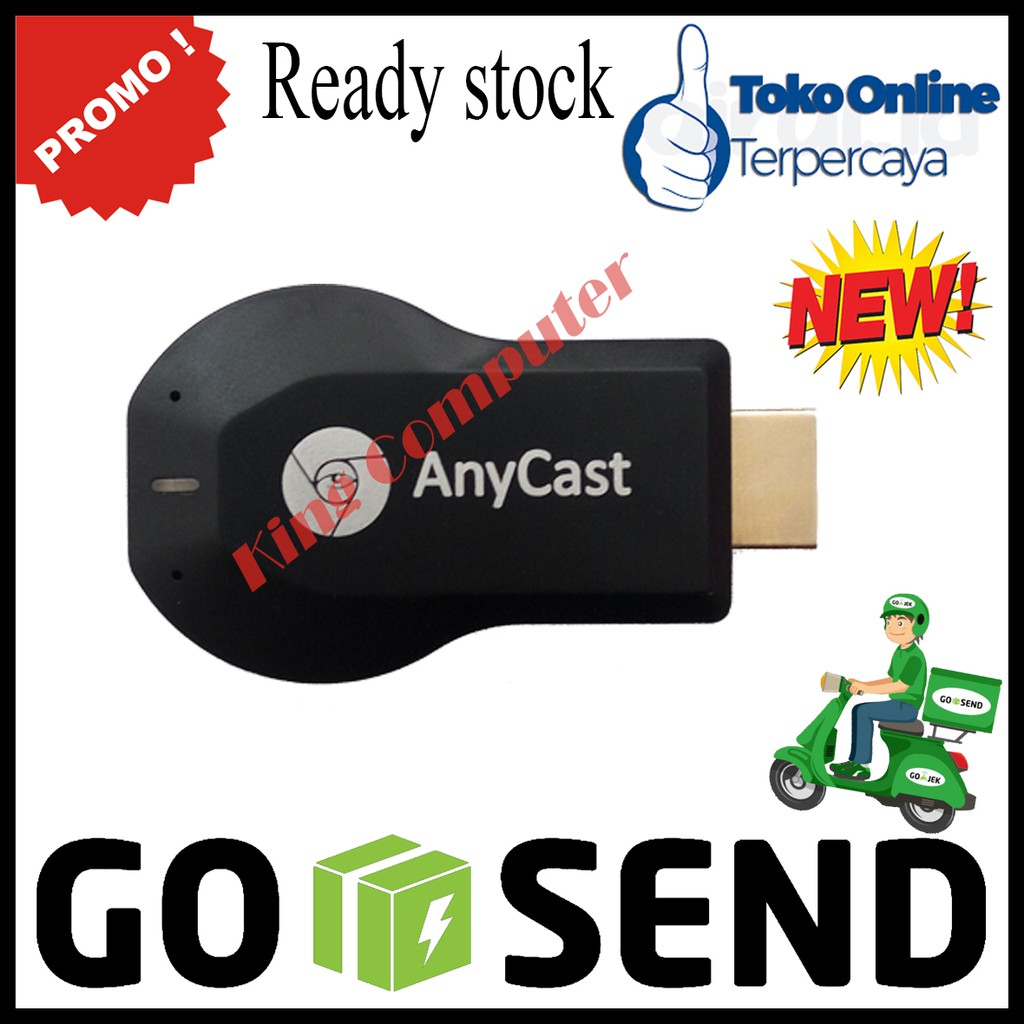 Dongle  Anycast Miracast HDMI Wifi Untuk Airplay TV LCD