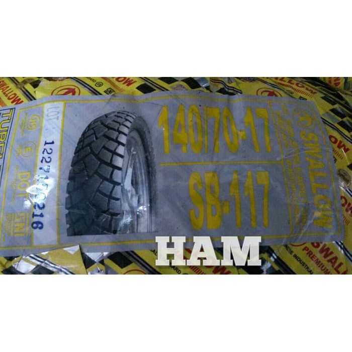 ban luar 140 70 17 sb117 swallow HAM
