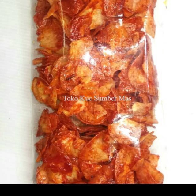 SINGKONG LENGKET 250gr / SINGKONG PEDAS MANIS / SINGKONG BALADO / Singkong Sanjai KHAS PADANG