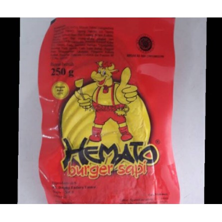 

Hemato Burger Sapi 250 gr