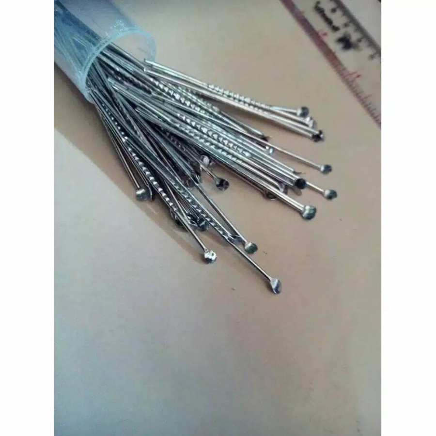 KOREK KUPING BESI CHROOM / KOREK KUPING STAINLESS / KOREK KUPING BESI