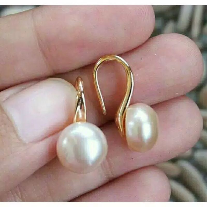 Anting mutiara air tawar ASLI | ANTING | perhiasan mutiara