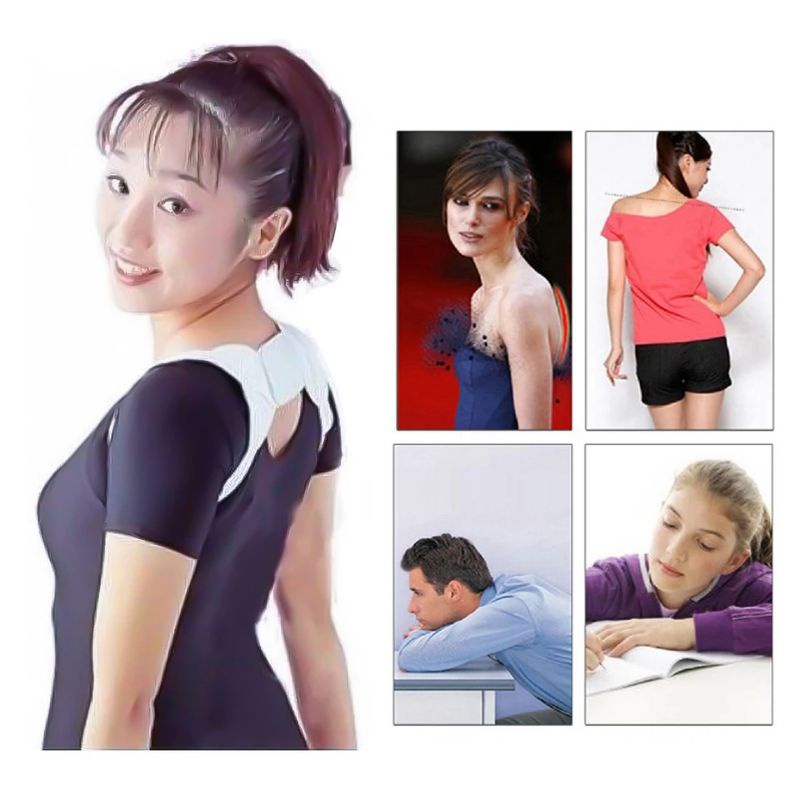 POSTURE CORRECTOR TALI PENYANGGA KOREKTOR PUNGGUNG BACK KOREKSI PENEGAK PUNDAK BUNGKUK PUTIH