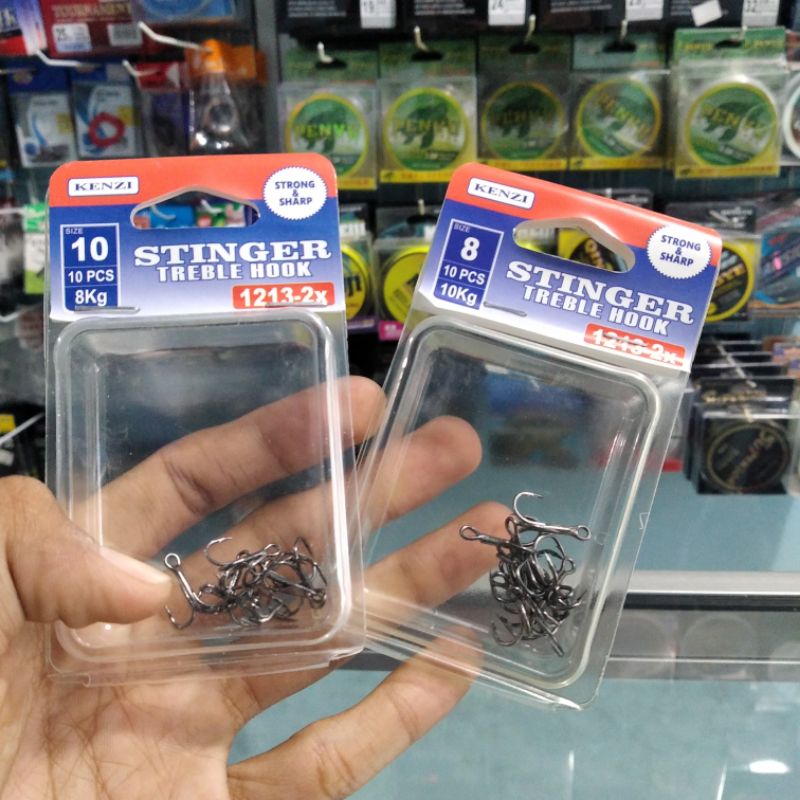 TREBLE HOOK KENZI 2x STRONG NO 10/8/6/4
