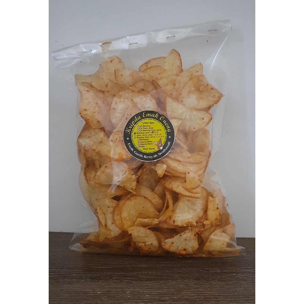 

Kripda Emak Oneng Bawang 250gr PEDAS
