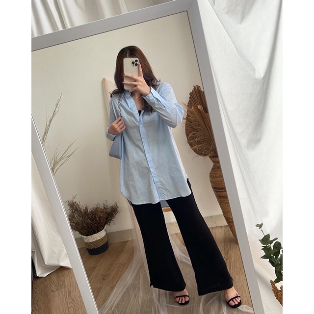 Cundo Longshirt-Skyblue