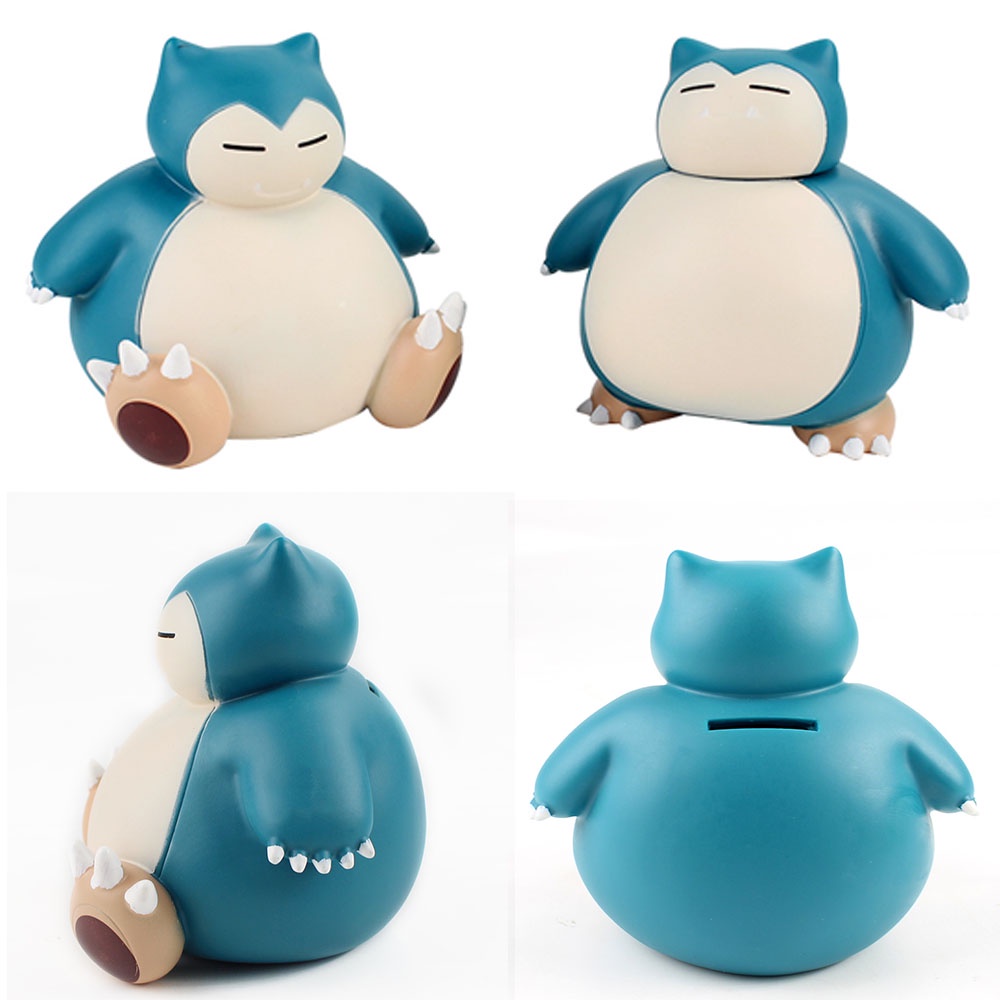 Mainan Celengan Bentuk Pokemon Snorlax Ukuran 14-16cm Untuk Hadiah Anak