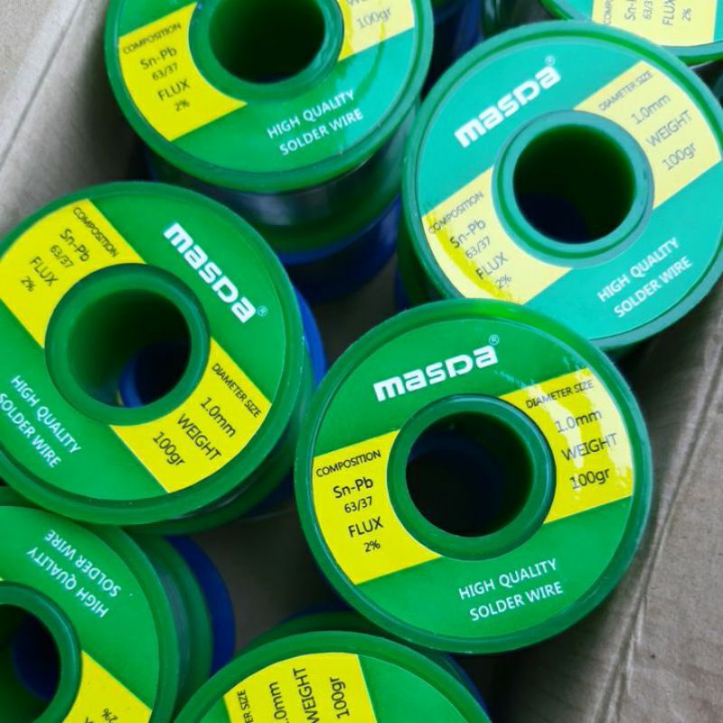 TIMAH SOLDER SOLDER WIRE HIGH QUALITY MASDA 100GRAM