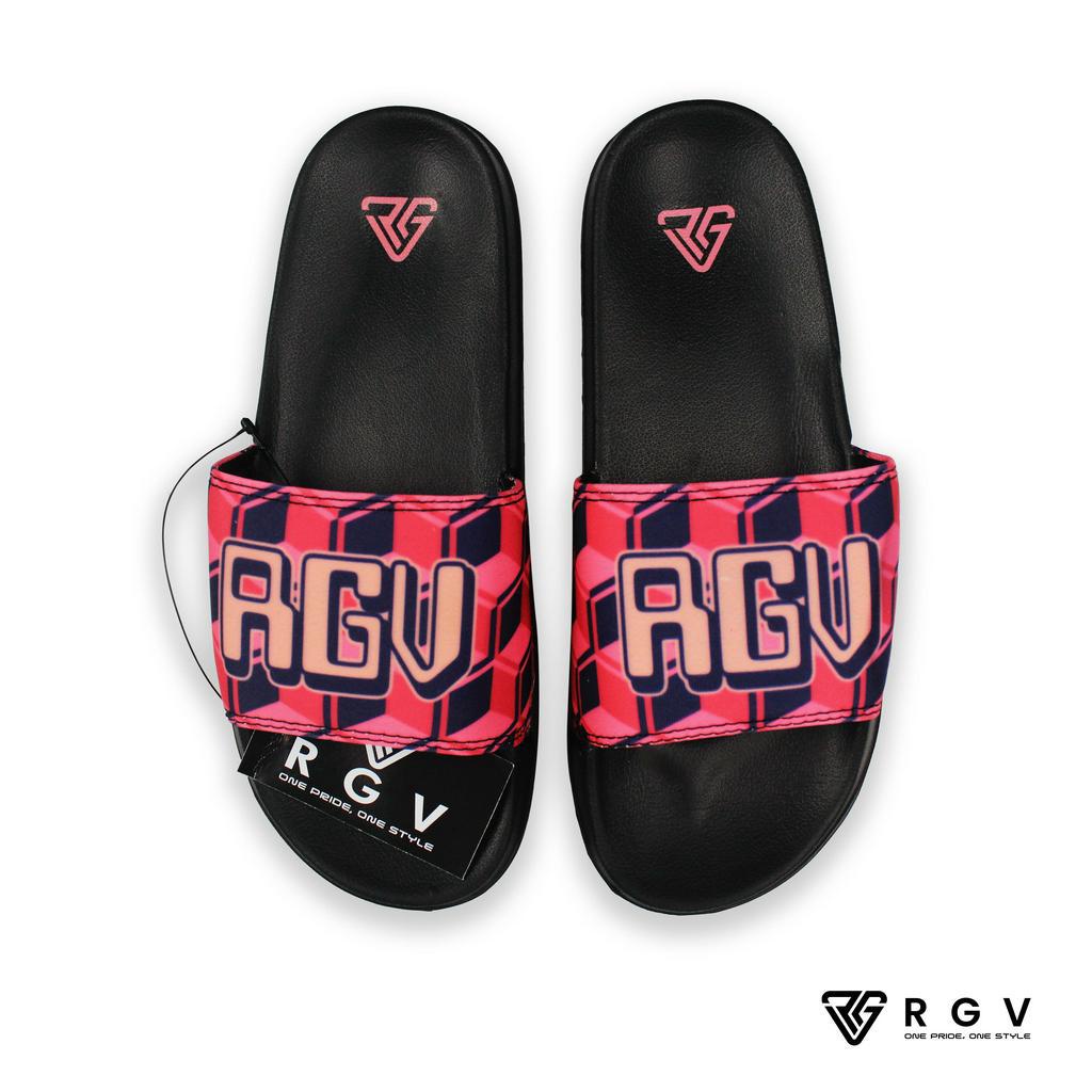 RGV - SANDAL PRIA DAN WANITA SLIDE SLIP ON SENDAL ANTI LICIN RINGAN SELOP 3D SQUARE PINK