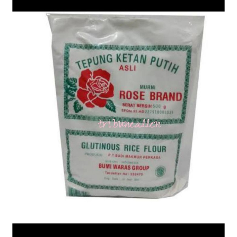 

Tepung beras ketan Rosebrand 500g