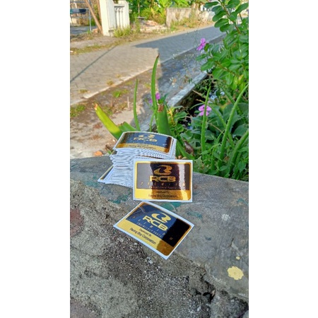 STICKER SHOCK RCB PREMIUM GOLD