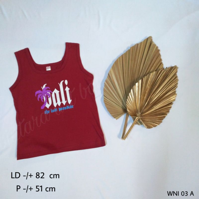 baju atasan anak singlet anak singlet anak bali baju anak murah singlet murah oleh oleh bali