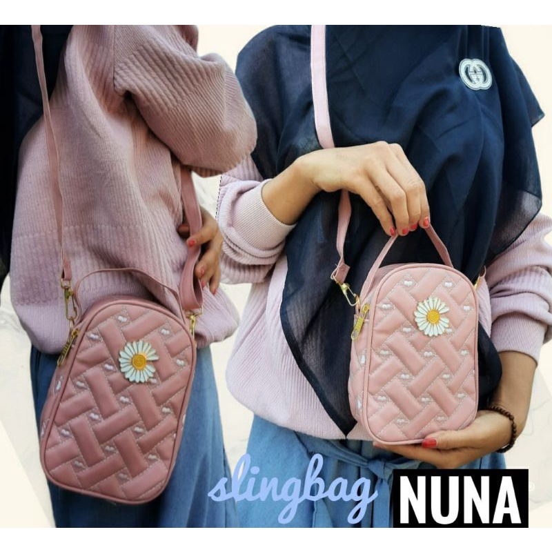 NUNA SLINGBAG PHONE BORDIR/ TAS SELEMPANG NUNA