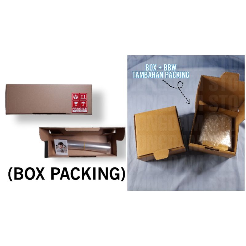 

TAMBAHAN BOX UNTUK PLASTIK ALBUM DAN STANDEE PHOTOCARD
