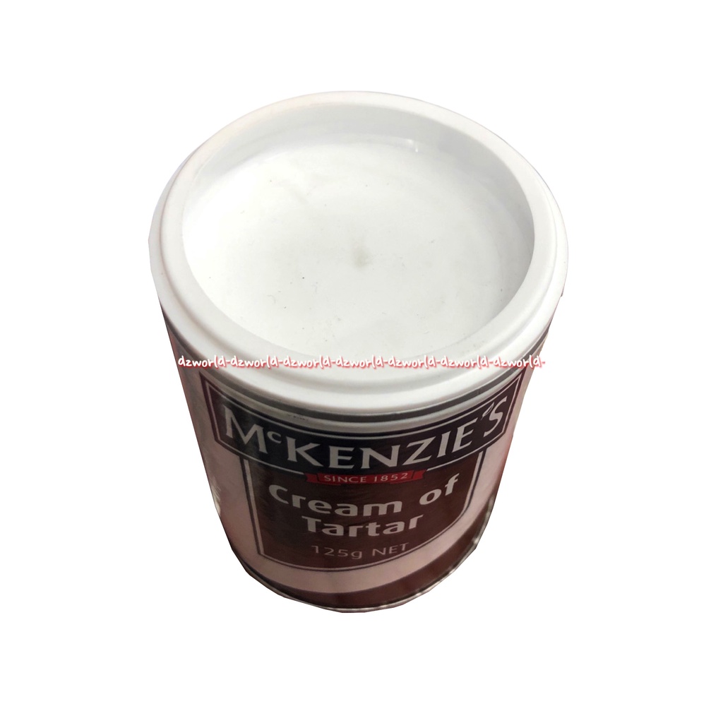 Mc Kenzie's Cream Of Tartar 125gr Tar tar Bubuk Import Mc Kenzies Mckenzie's Memberi Volume lebih banyak Putih Telur