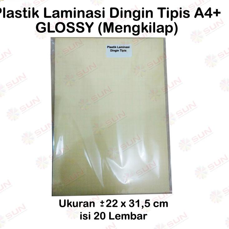 

Best Testimoni Plastik Laminasi Dingin 140 gsm A4 isi 20 lembar - Motif Glossy Mengkilap, Doff Matte (Lapisan Sticker Bening Transparant Pelapis Laminating Kertas Foto Glossy Photo Paper) Cold Lamination