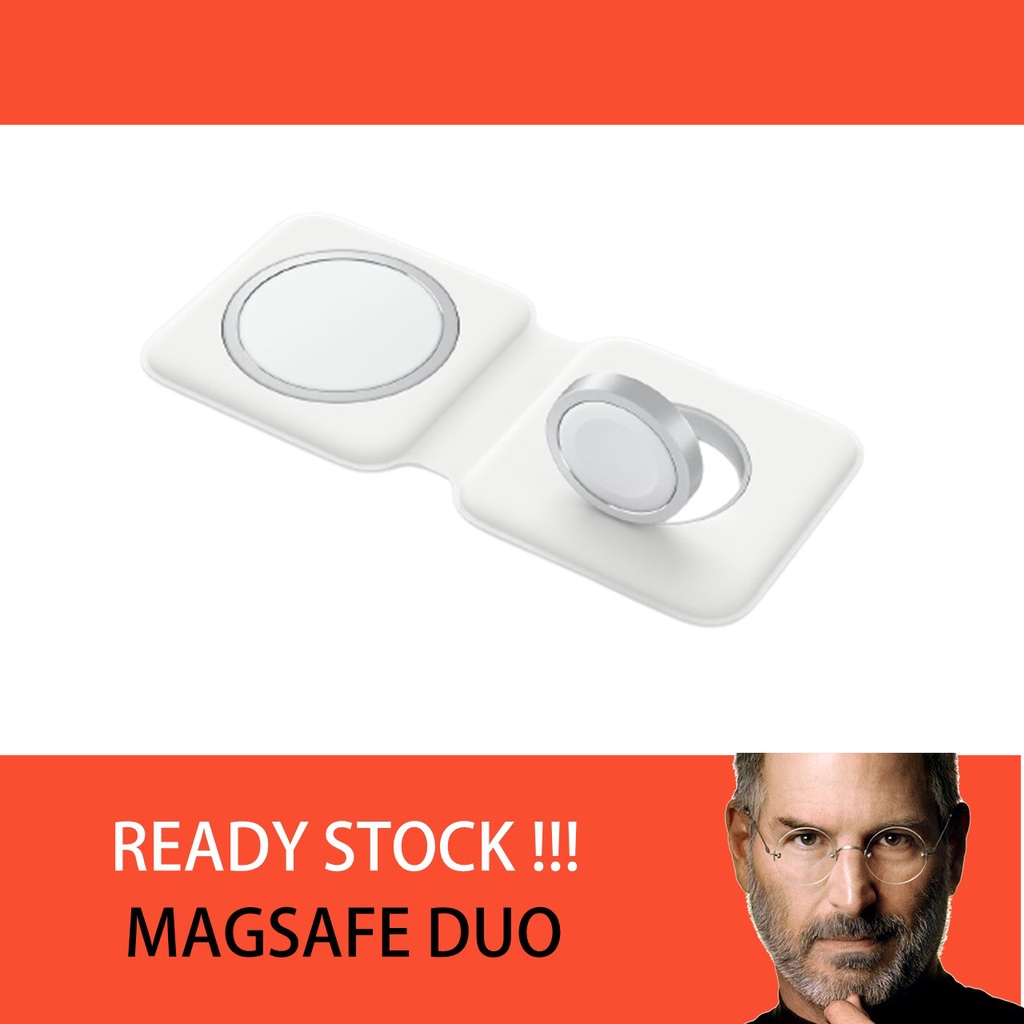 New Magsssaffffeeee Singlee | Duo Charger Wirelesss for Iphone 12 - Airpod - Watch