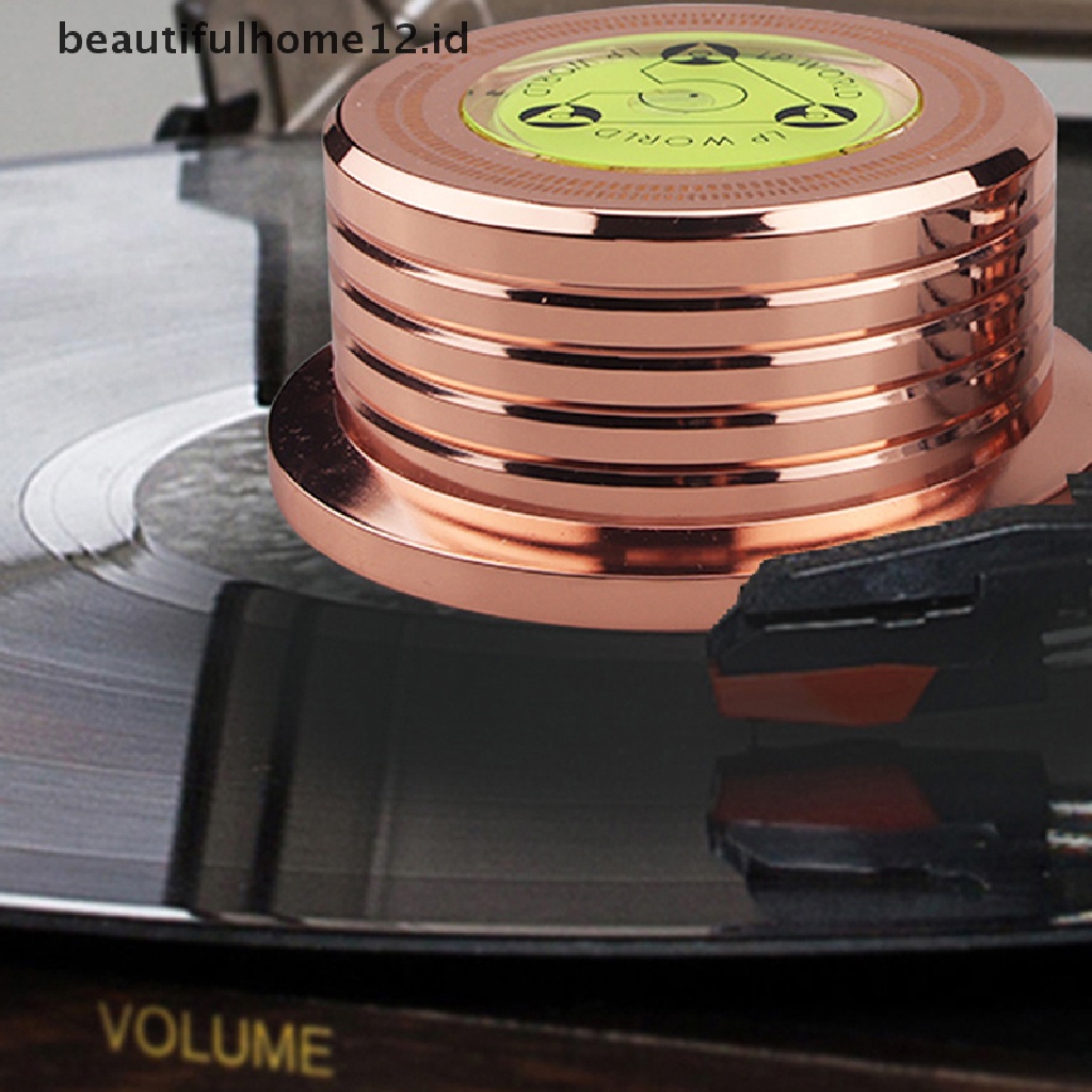 【beautifulhome12.id】 Metal Record Clamp Lp Disc Stabilizer Turntable For Record Turntable Balanced .